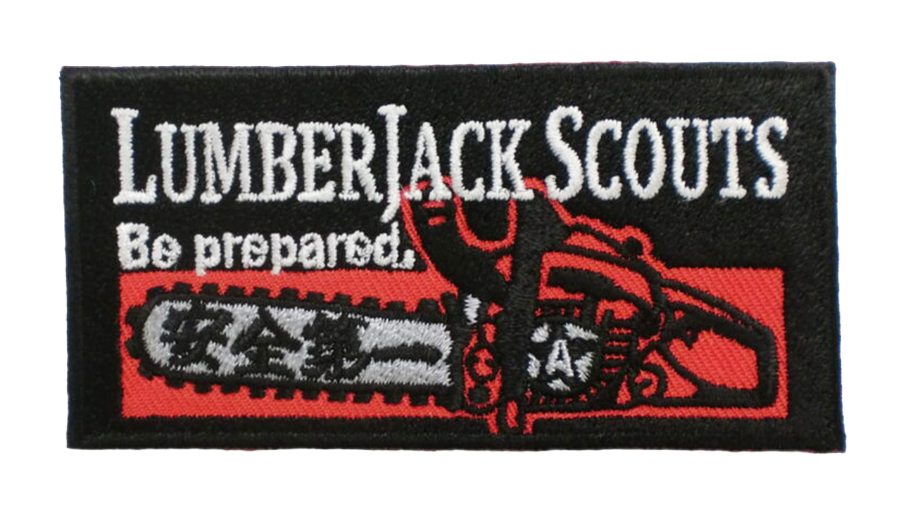 「LUMBER JACK SCOUTS」オリジナルワッペン制作事例