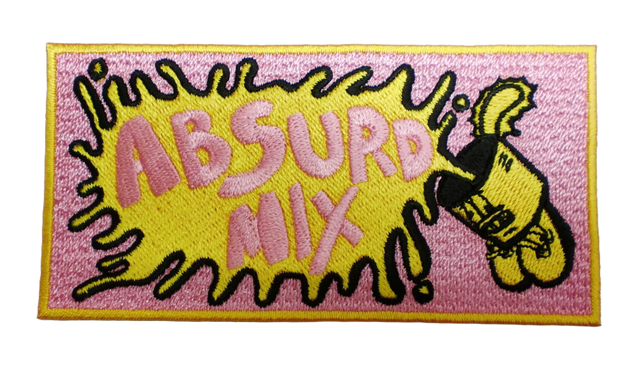 「ABSURD MIX」オリジナルワッペン制作事例