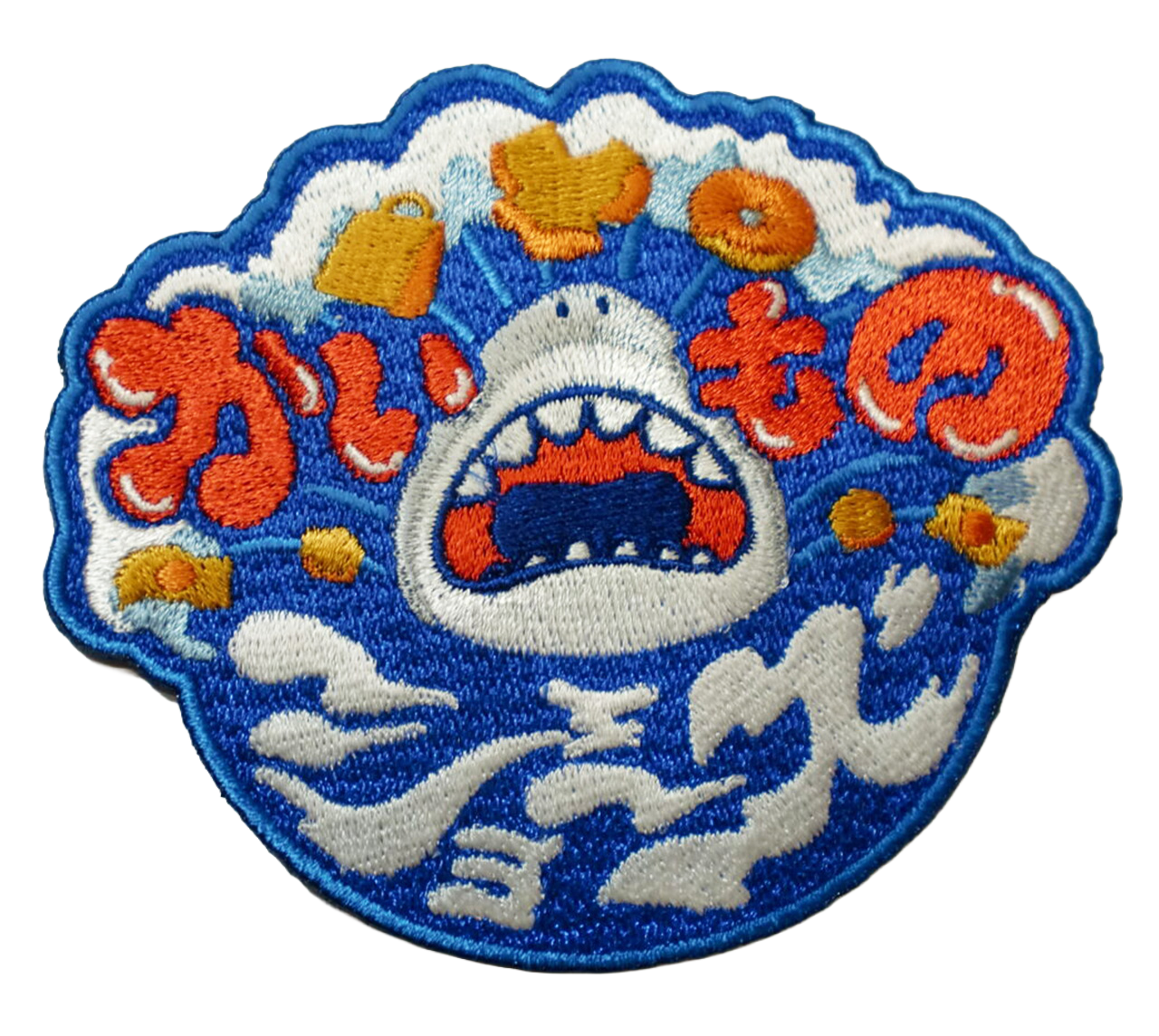 「かいものジョーズ」オリジナルワッペン制作事例