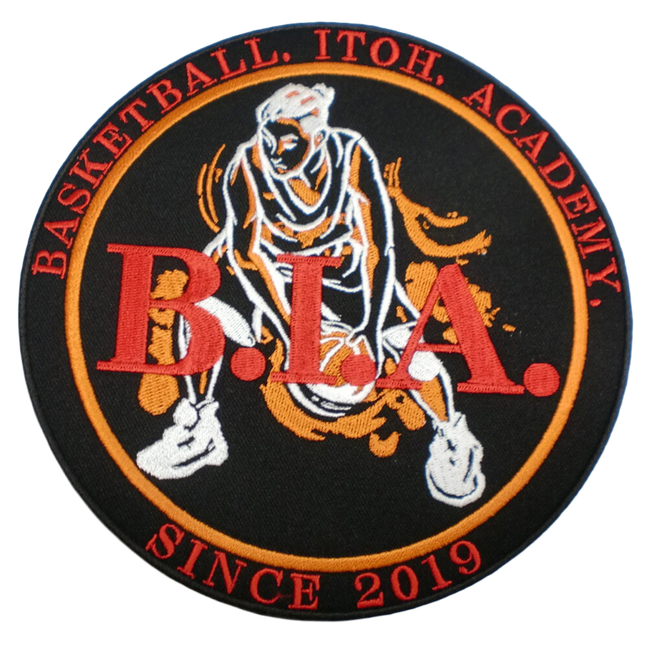 「B.I.A.バスケットアート」オリジナルワッペン制作事例