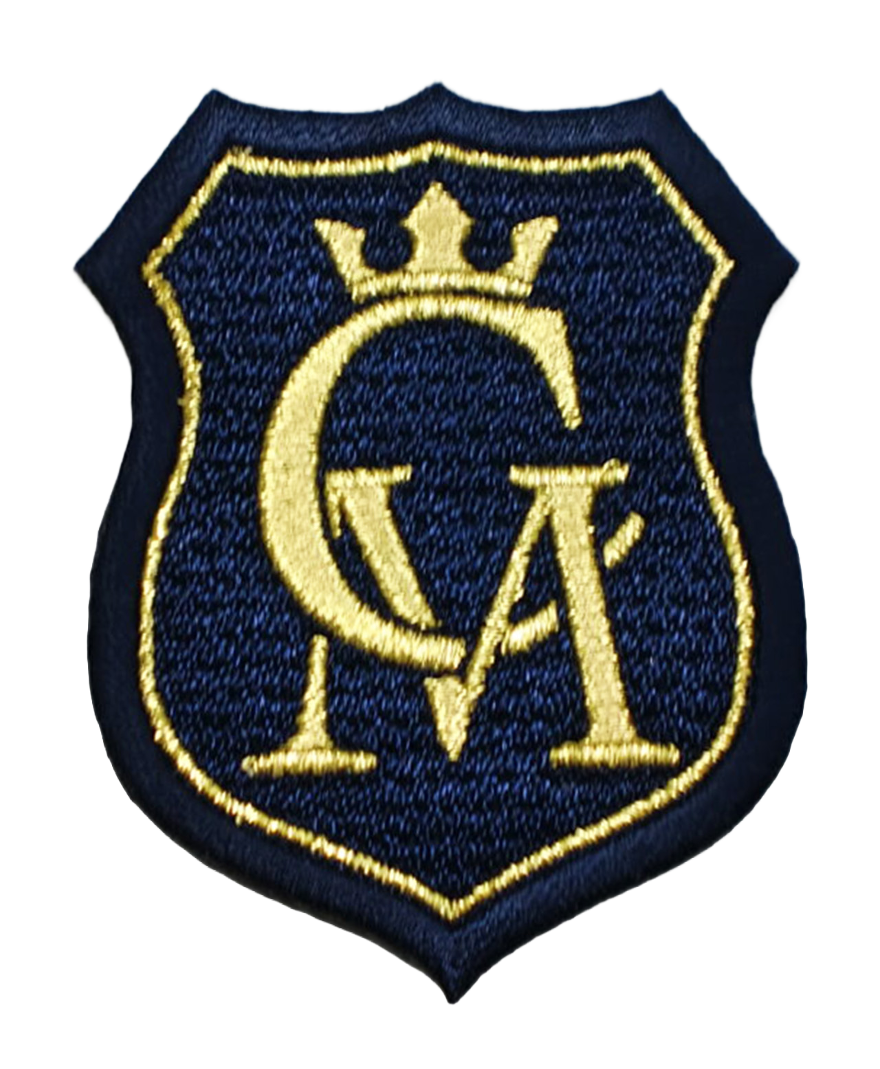 「CMロイヤルエンブレム柄」オリジナルワッペン制作事例