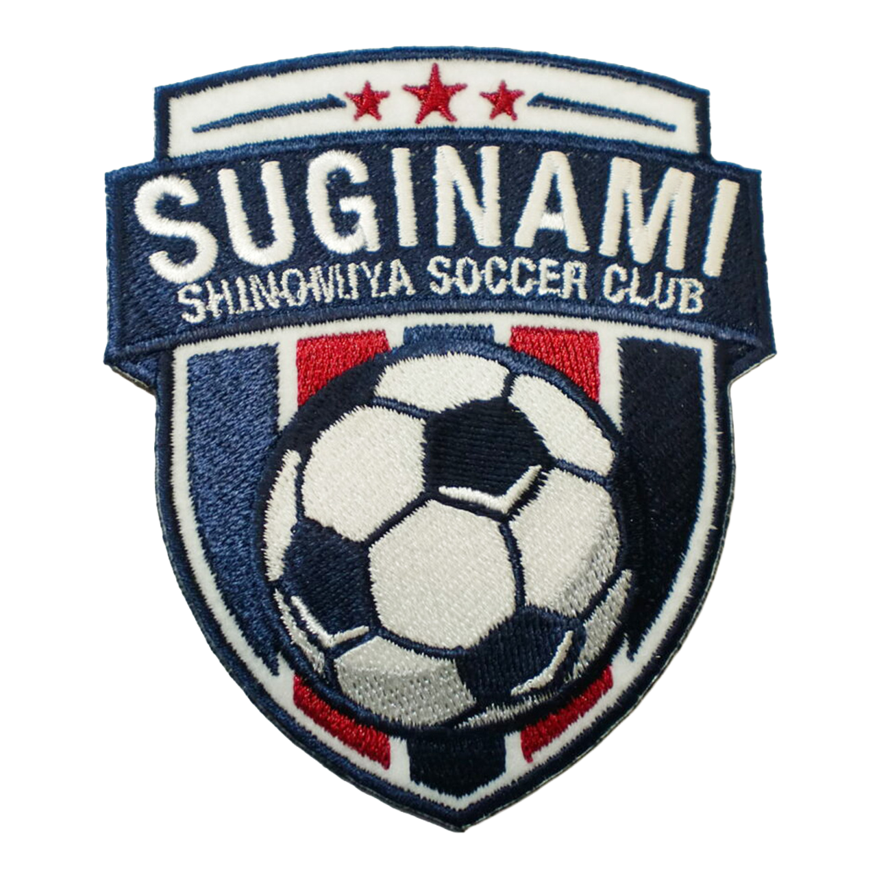 「SUGINAMIサッカーエンブレム」オリジナルワッペン制作事例