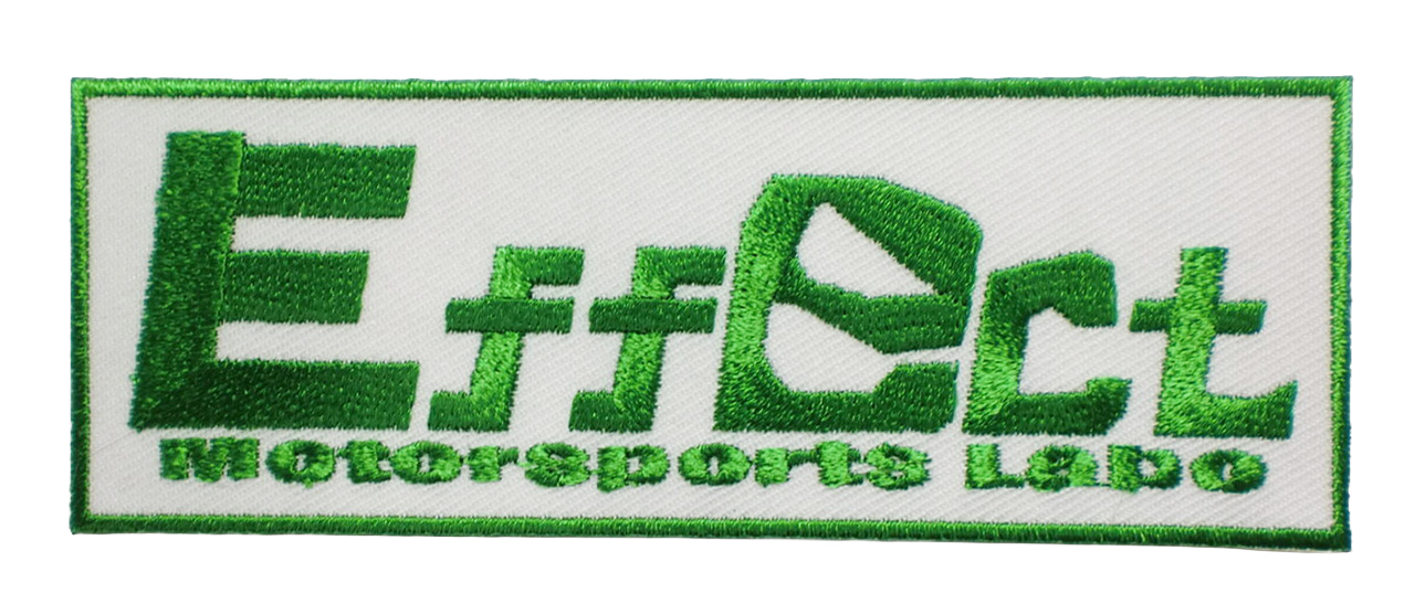 「Effect」オリジナルワッペン制作事例