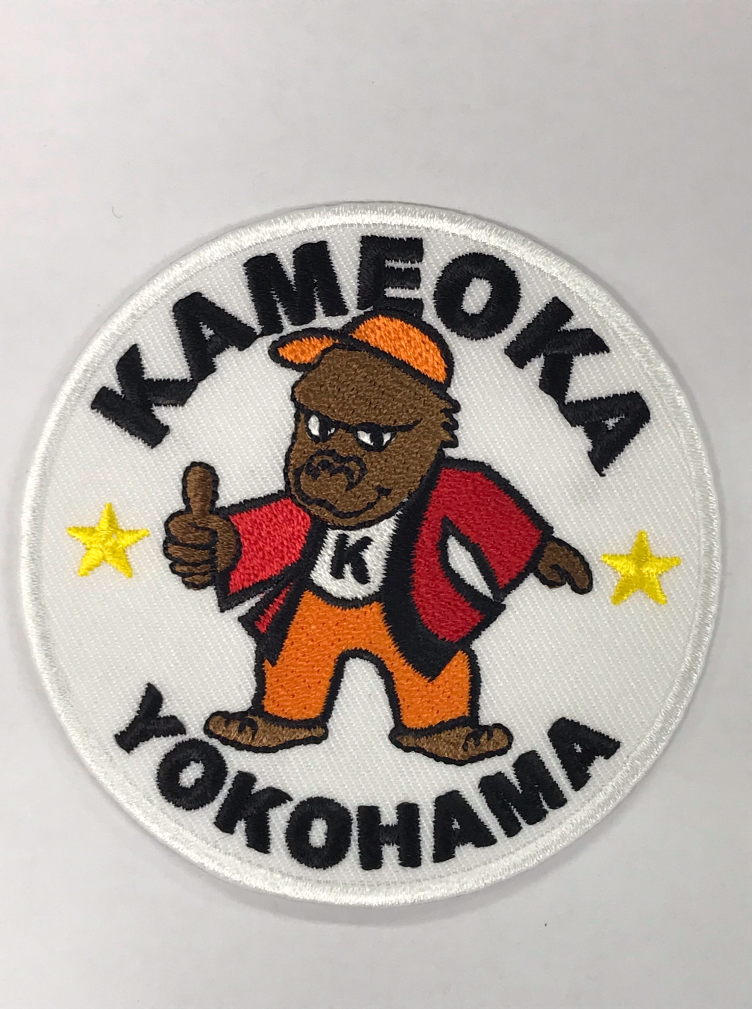 「KAMEOKA　ゴリッピー」オリジナルワッペン制作事例