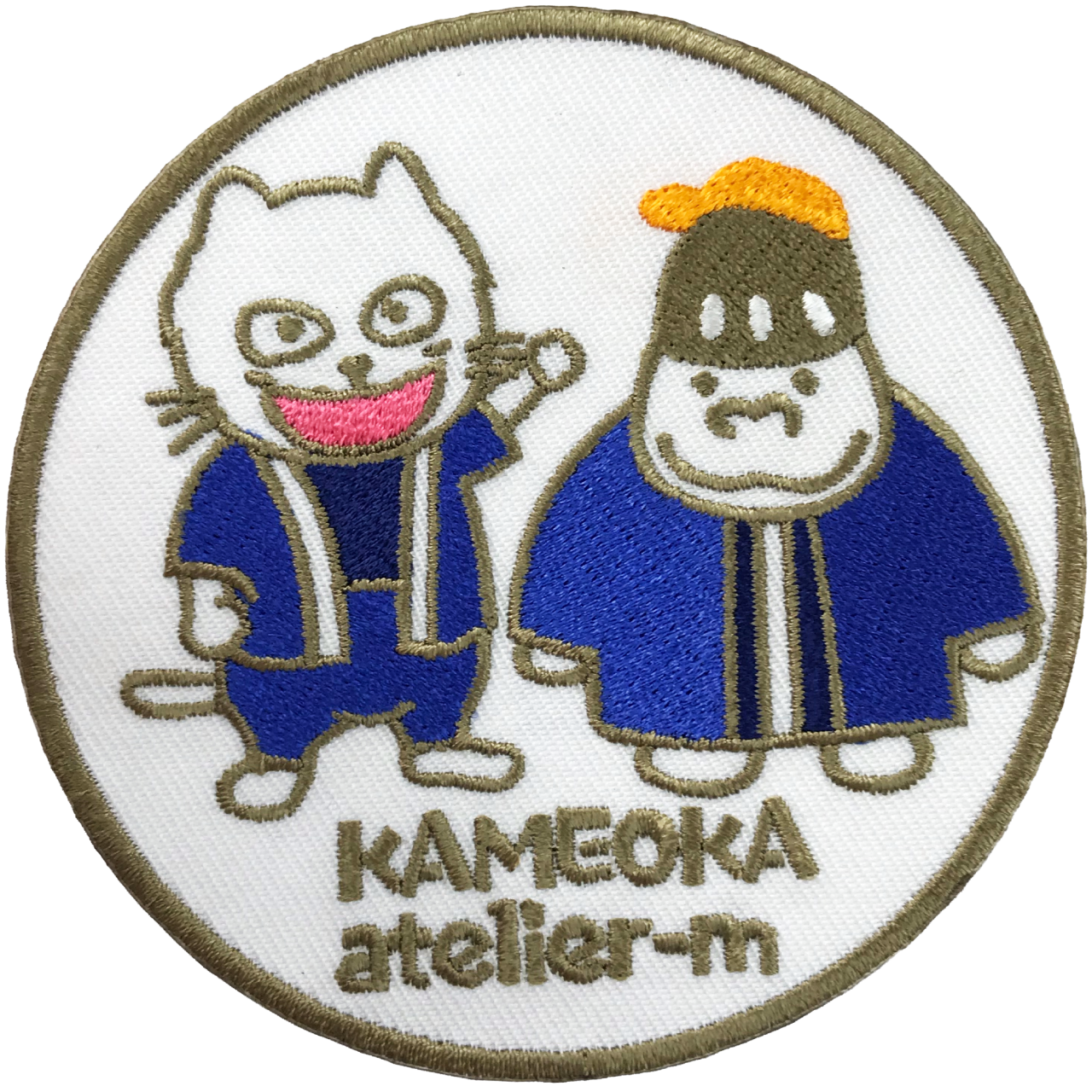 「KAMEOKA atelier-m」オリジナルワッペン制作事例