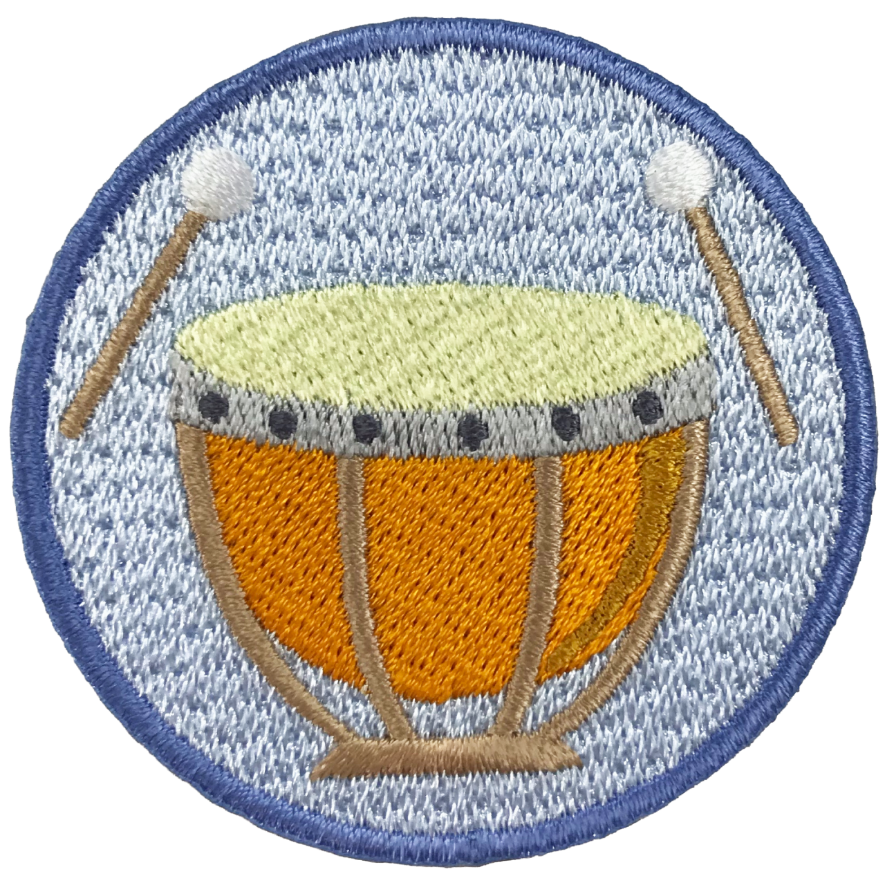 「ティンパニサークル」オリジナルワッペン制作事例