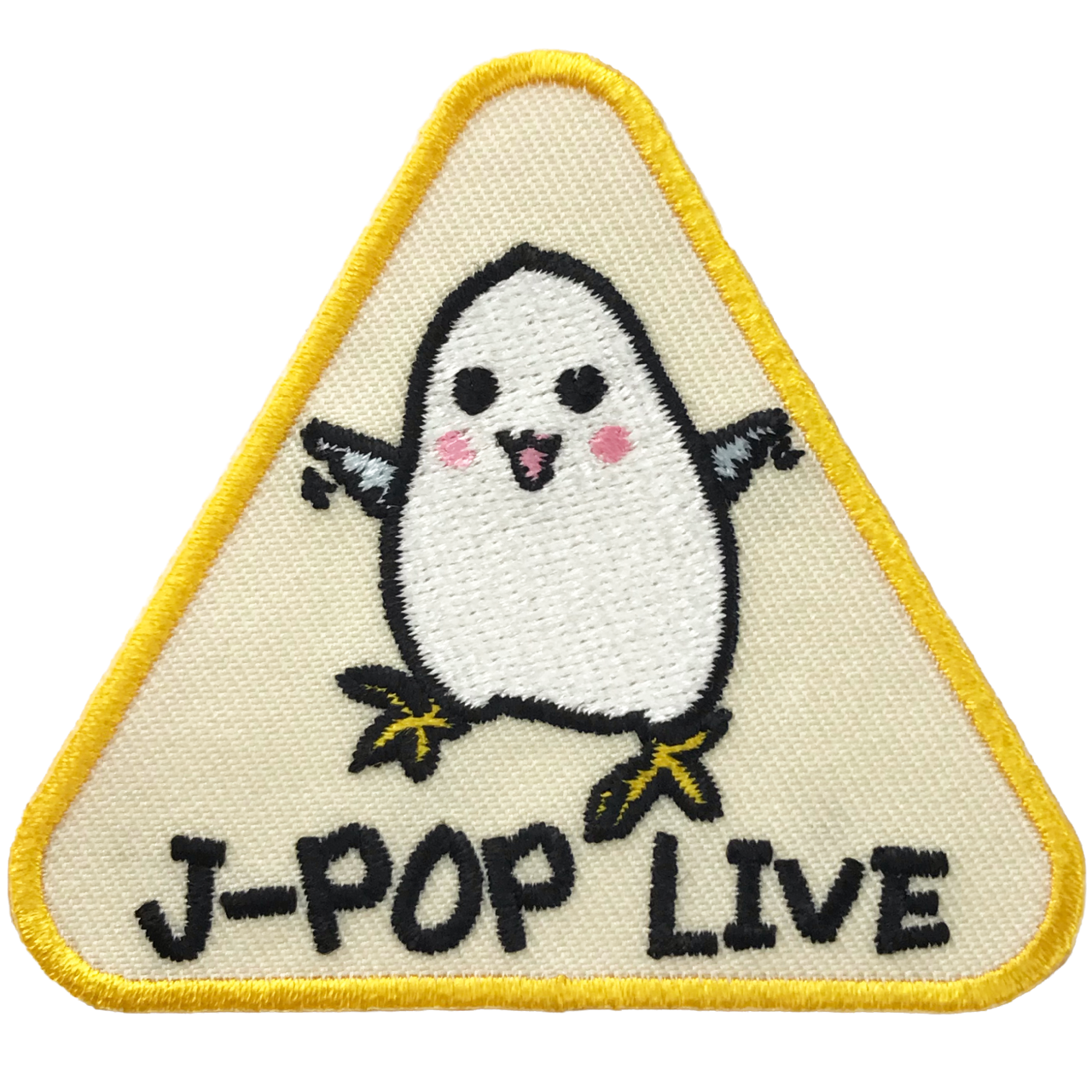 「J-POP LIVEマスコット」オリジナルワッペン制作事例
