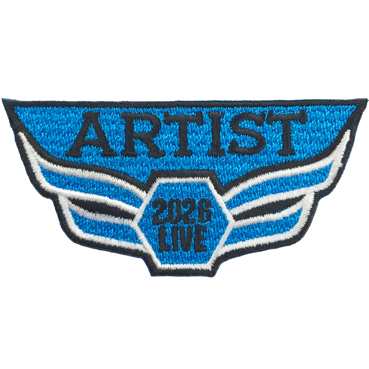 「2026LIVEウイングエンブレム」オリジナルワッペン制作事例