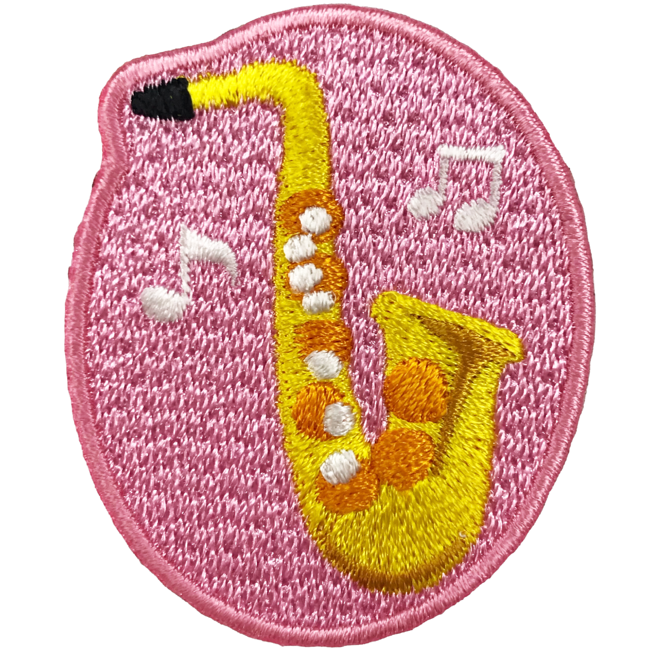 「サックスメロディパッチ」オリジナルワッペン制作事例