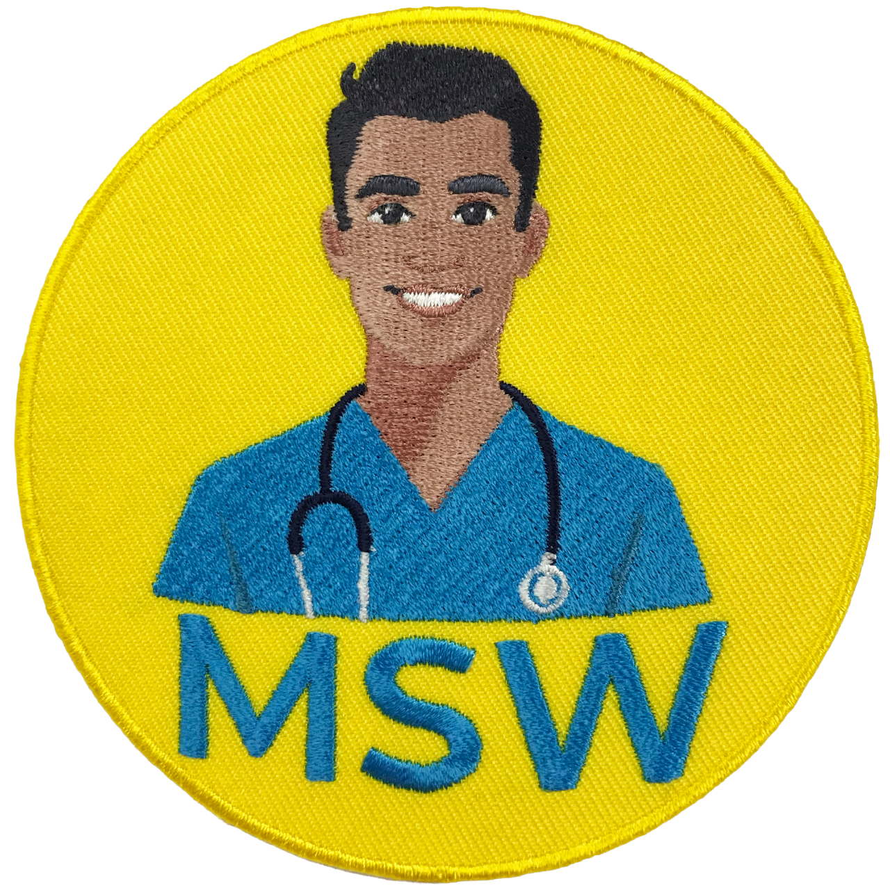 「MSWメディケアスタッフ」オリジナルワッペン制作事例