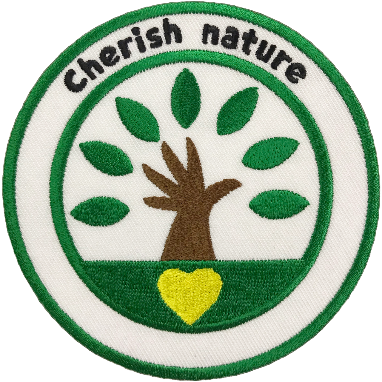 「Cherish nature」オリジナルワッペン制作事例