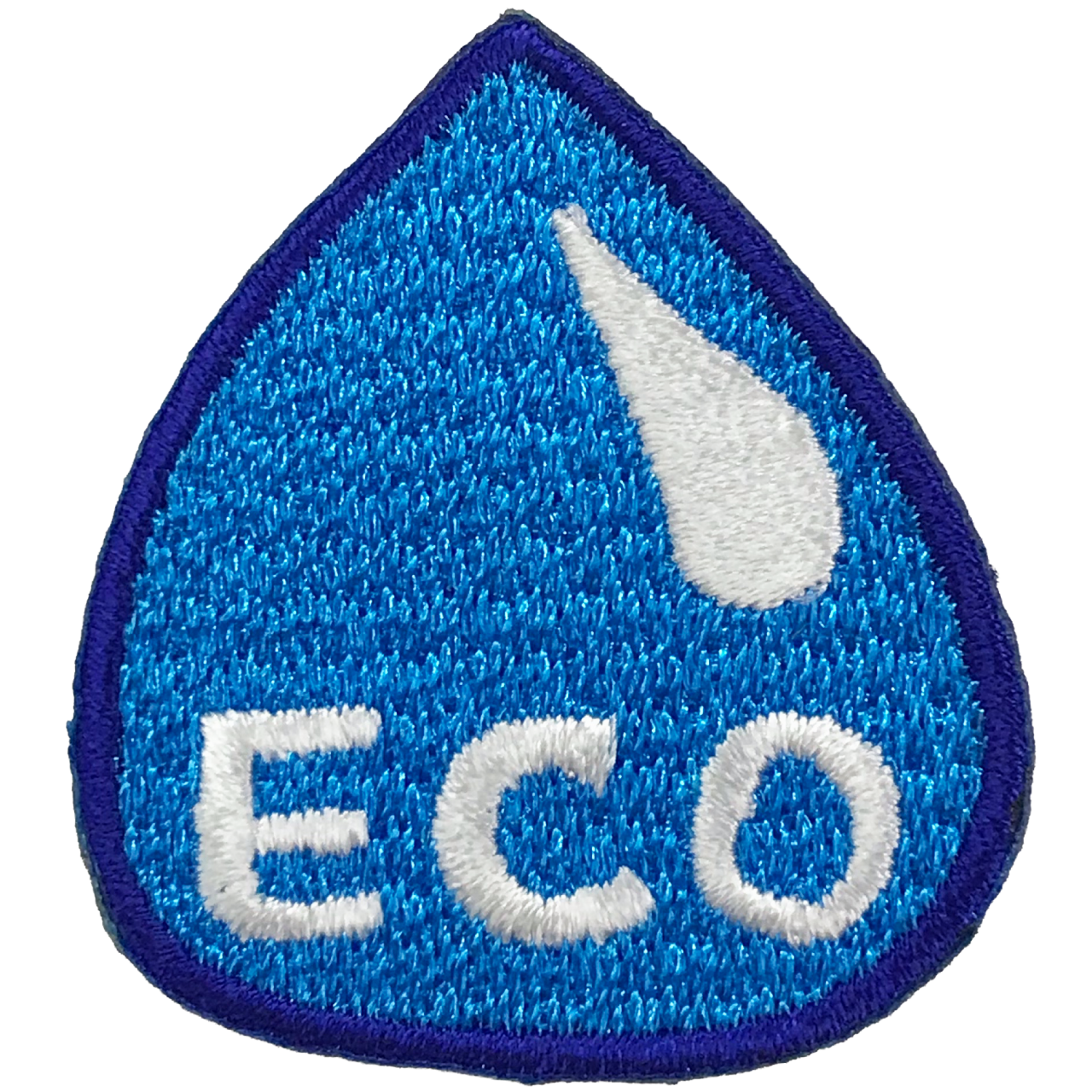 「ECOウォータードロップ」オリジナルワッペン制作事例