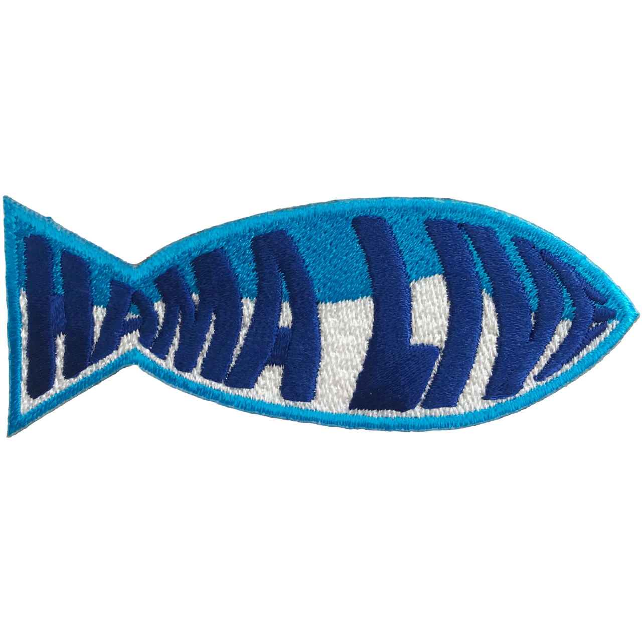 「HAMA LIVEフィッシュ」オリジナルワッペン制作事例